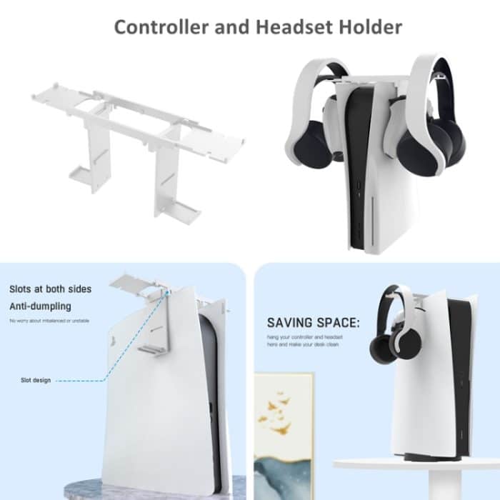 JYS JYS-P5151 Für PS5 12-in-1-Griff-Ladegerät + Wippkappe + Sichtschutzabdeckung + Silikonabdeckung + Halterungsset, JYS-P5151 – Bild 5