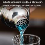 BY-F12 Bar-Shaker-Set mit halbrundem Holzsockel, Spezifikation:, 350ml, 550ml, 700ml, 750ml – Bild 6