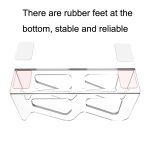 IPLAY HBX-433 Gamepad Transparenter Desktop-Display-Ständer für PS4 / PS5 / PS3 / Xbox / Switch – Bild 4