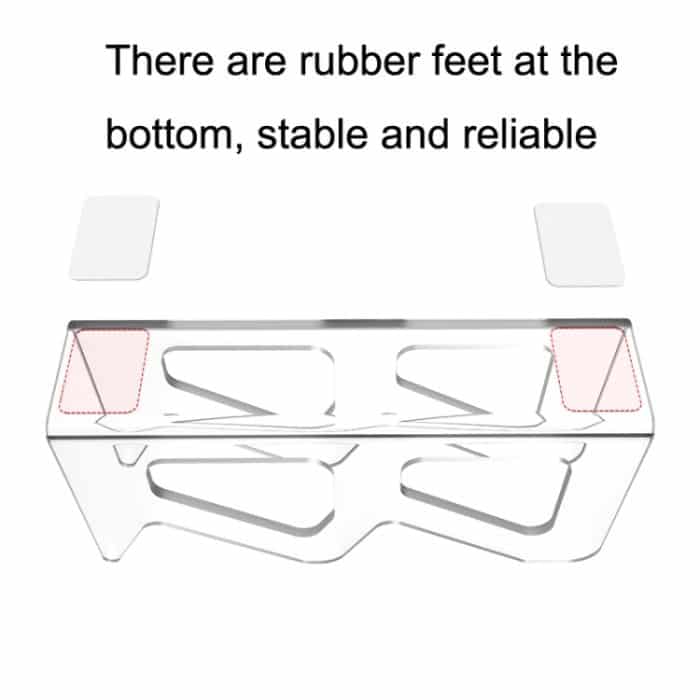 IPLAY HBX-433 Gamepad Transparenter Desktop-Display-Ständer für PS4 / PS5 / PS3 / Xbox / Switch – Bild 4