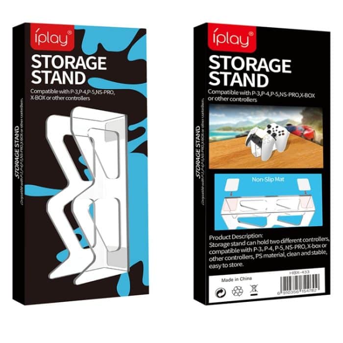 IPLAY HBX-433 Gamepad Transparenter Desktop-Display-Ständer für PS4 / PS5 / PS3 / Xbox / Switch – Bild 6