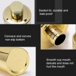 Zylindrischer Flachmann aus Edelstahl 304 für den Außenbereich, Mirror  Surface 500ml, Mirror  Surface 1000ml, Frosted Surface 500ml, Frosted Surface 1000ml, Electroplating Gold 500ml, Electroplating Gold 1000ml, Electroplating Black 500ml... – Bild 4