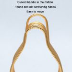 2 Stück Abtropfgestell für kleine Schüsseln in der Küche zu Hause, Gold, Silver – Bild 4