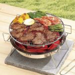 RG_011 Outdoor-Grill, rund, klappbar, aus Edelstahl, Größe:, 22 x 14cm, 30 x 19.5cm – Bild 5