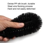 4 Stück Auto-Radbürste, Autowaschzubehör, Black, Grey – Bild 4