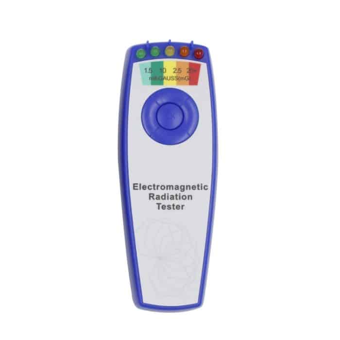 TBD0602636901B.jpg 5 LED Elektromagnetisches Feld EMF Gauss Meter Geisterjagd-Detektor, Style 1 Black, Style 1 Blue – Bild 1