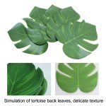 Hawaiianischer Quasten-Tischrock, Simulation Schildkrötenblatt, Festival, Party, Szene, Tischdekoration, Requisiten, Turtle Leaf – Bild 3