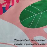 Outdoor Camping verdickte feuchtigkeitsbeständige Unterlage tragbares wasserdichtes Picknicktuch, 142x142cm – Bild 4