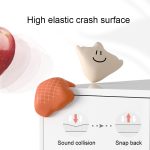 5 Stück Baby-Tisch-Ecken-Antikollisions-Silikon-Schutzhülle, Green, White, Apricot, Coffee, Orange – Bild 5