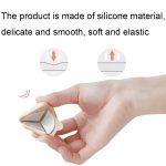 5 Stück Baby-Tisch-Ecken-Antikollisions-Silikon-Schutzhülle, Green, White, Apricot, Coffee, Orange – Bild 6