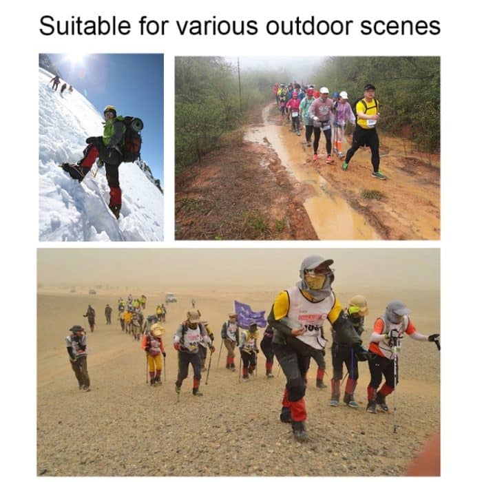 Outdoor Snow Desert Sanddichte wasserdichte Fußabdeckung, Spezifikation:, Extended (Yellow), Extended (Black), Extended (Rose Red), Extended (Green), Children (Sky Blue) – Bild 5