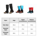 Outdoor Snow Desert Sanddichte wasserdichte Fußabdeckung, Spezifikation:, Standard (Black), Standard (Green), Extended (Royal Blue), Extended (Orange), Extended (Red) – Bild 6