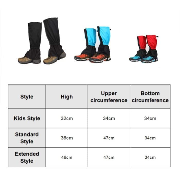 Outdoor Snow Desert Sanddichte wasserdichte Fußabdeckung, Spezifikation:, Standard (Red), Standard (Rose Red), Standard (Sky Blue), Standard (Royal Blue), Standard (Orange) – Bild 6