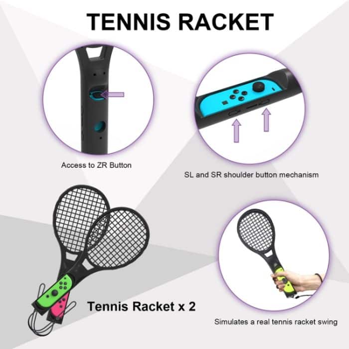 JYS JYS-NS241 12-in-1-Spiel-Zubehörset für somatosensorische Bewegung für Nintendo Switch, JYS 12 In 1 – Bild 5