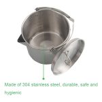 CW-307 Tragbarer Edelstahl-Picknickkocher, Wasserkocher, Teekanne, Hängetopf – Bild 4