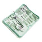 Edelstahl-Nagelknipser-Nagelkunst-Werkzeugset, Farbe:, 22 PCS/Set (Green), 16 PCS/Set (Green), 12 PCS/Set (Green), 10 PCS/Set (Green), 7 PCS/Set (Green), 26 PCS/Set (Blue), 18 PCS/Set (Blue), 9 PCS/Set (Blue)
