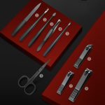 9-teiliges Nageltrimm-Set aus Edelstahl für abgestorbene Haut – Bild 2