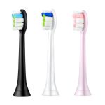 2 Stück Zahnbürstenkopf für die Philips HX3/HX6/HX9-Serie, Black Gum Care, Gum Care Pink, Double Effect Black, Interdental Care Green, Interdental Care Pink, Diamond Bright Black, Diamond Bright Pink – Bild 2