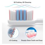 2 Stück Zahnbürstenkopf für die Philips HX3/HX6/HX9-Serie, Black Gum Care, Gum Care Pink, Double Effect Black, Interdental Care Green, Interdental Care Pink, Diamond Bright Black, Diamond Bright Pink – Bild 5