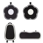 Ice Silk Einfaches Auto Atmungsaktives Sitzkissen Cool Pad Sommer Universal, Stil:, Sandwich Flower Front Row, Honeycomb Flower Front Row, Honeycomb Backrest, Honeycomb Back Row – Bild 2