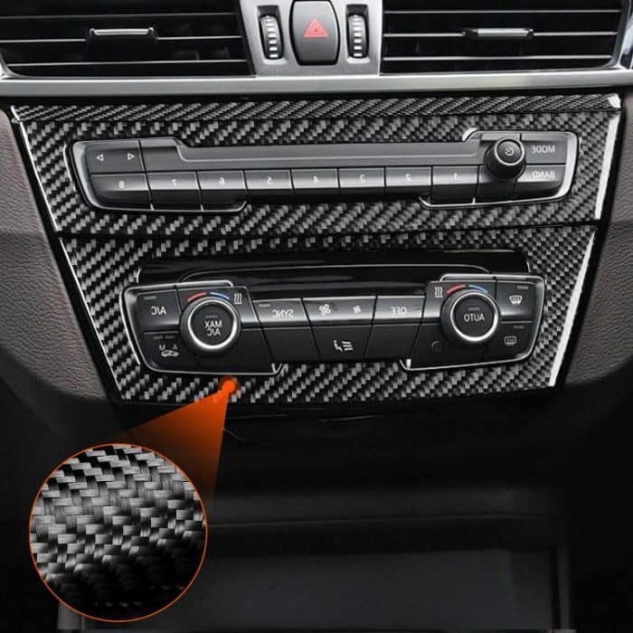 For BMW X1 F48/X2 F39 3pcs /Set Right-Hand Drive Radio + Air Conditioning Panel Sticker, Right-Hand Drive – Bild 7