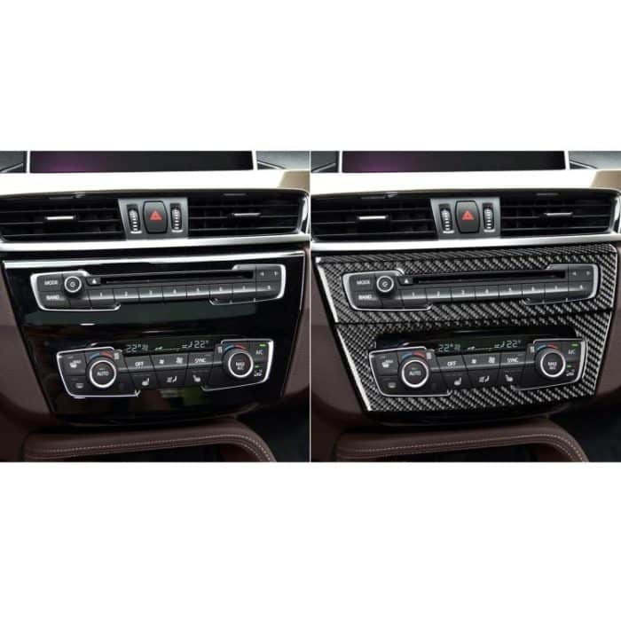 For BMW X1 F48/X2 F39 3pcs /Set Left-Hand Drive Radio + Air Conditioning Panel Sticker, Left-Hand Drive – Bild 6