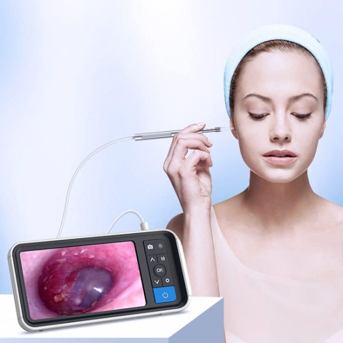 TESLONG MS450 4,5 Zoll HD Smart Screen Otoskop mit 32 GB Speicherkarte – Bild 2