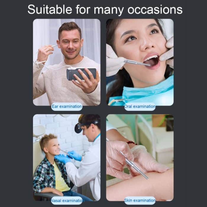 TESLONG MS450 4,5 Zoll HD Smart Screen Otoskop mit 32 GB Speicherkarte – Bild 6