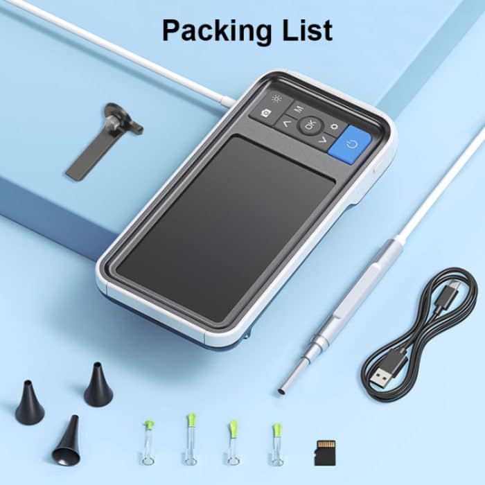 TESLONG MS450 4,5 Zoll HD Smart Screen Otoskop mit 32 GB Speicherkarte – Bild 7