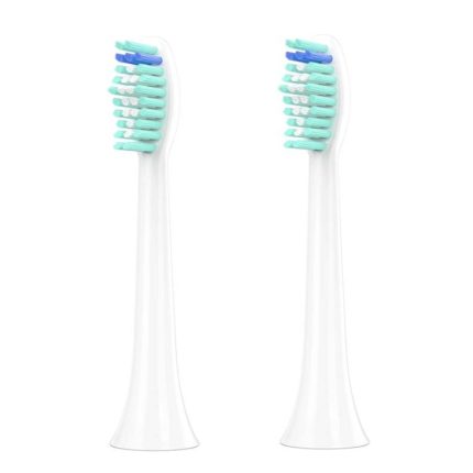 2 Stück elektrischer Zahnbürstenkopf für Imay P8 P9 P10 P11 P15 P20, White, Black, Pink, Copperless Brush Head
