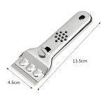 2 Sets multifunktionaler Reinigungsspatel, Küchenfliesen-Dekontaminationsschaber, Decontamination Scraper – Bild 2