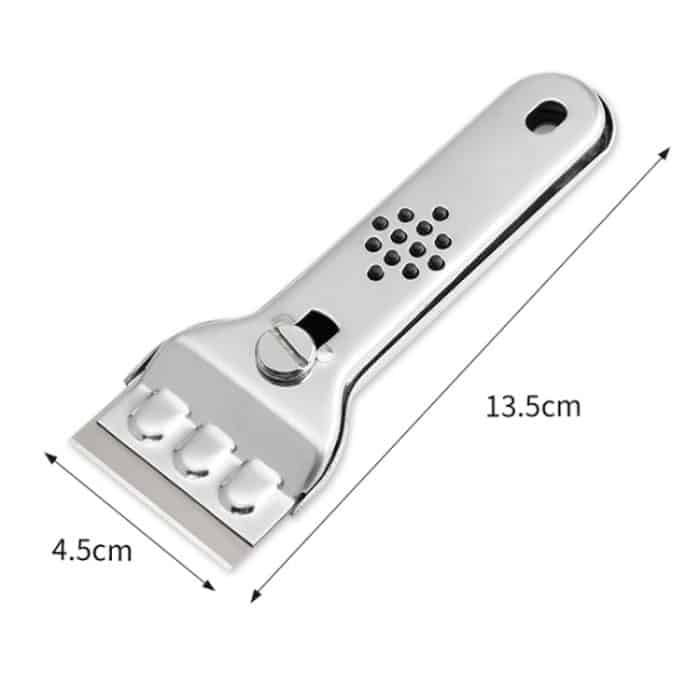 2 Sets multifunktionaler Reinigungsspatel, Küchenfliesen-Dekontaminationsschaber, Decontamination Scraper – Bild 2