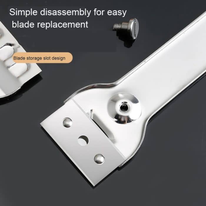 2 Sets multifunktionaler Reinigungsspatel, Küchenfliesen-Dekontaminationsschaber, Decontamination Scraper – Bild 5