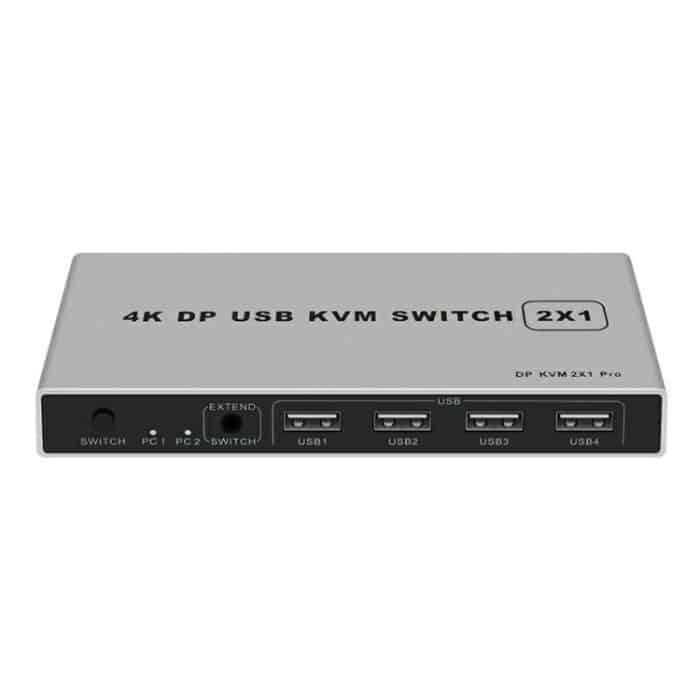 TBD0602681701.jpg KYSW59 60 Hz DP USB KVM Switch 2-in-1 Computer-Sharing-Gerät, KYSW59, 8K – Bild 1