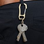 Bronze Schlüsselanhänger Retro schnell hängende Spring Climbing Buckle – Bild 6