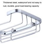 Badezimmer-Seifenregal zur Wandmontage aus Edelstahl, Square, Round – Bild 5