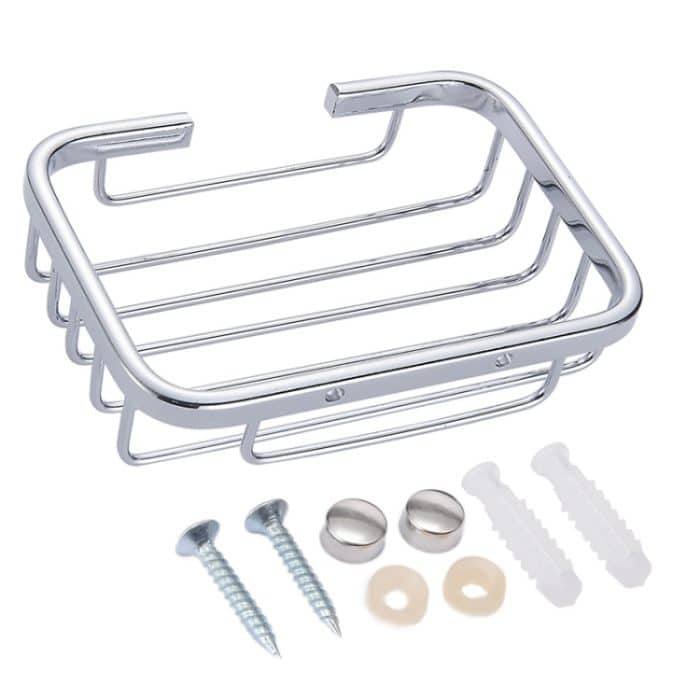 Badezimmer-Seifenregal zur Wandmontage aus Edelstahl, Square, Round – Bild 6