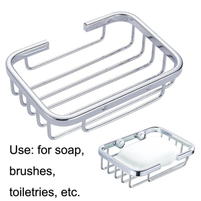 Badezimmer-Seifenregal zur Wandmontage aus Edelstahl, Square, Round – Bild 7