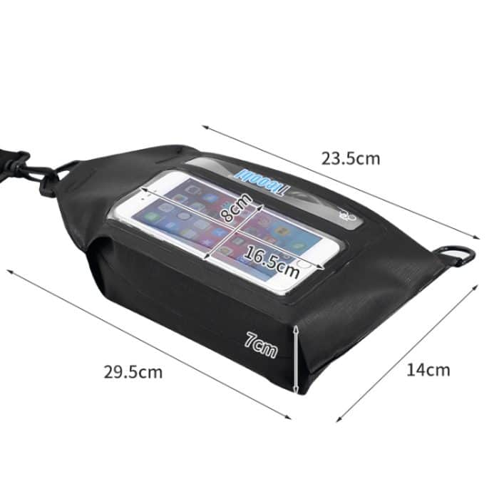 Tteoobl Schwimmen wasserdichte Umhängetasche, Touchscreen-Brusttasche, Stil:, Zipper Model – Bild 3