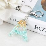 2 Stück Goldfolie Epoxidharz Englischer Buchstabe Schlüsselanhänger Taschenanhänger, A, B, C, D, E, F, G, H, I, J, K, L, M, N, O, P, Q, R, S, T, U, V, W, X, Y, Z – Bild 3