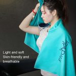 Etravel Sports Schnelltrocknendes Handtuch. Doppelseitiges Fleece-Badetuch, Small Black+Towel, Small Red+Towel, Small Navy+Towel, Small Blue+Towel, Small Grass Green+Towel – Bild 6