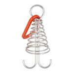 10 PCS Outdoor Barracks Octopus Buckle Camping Deck Nail Edelstahl Feste Zeltseilschnalle – Bild 4
