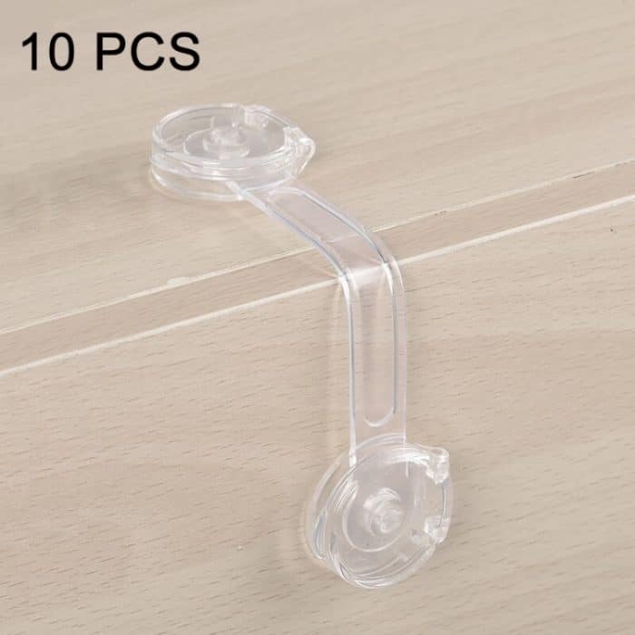 Kinder Schublade Anti-Öffnung Schranktür Kühlschrank Sicherheitsschloss, 10 PCS/Pack, Pair Lock 10 PCS/Pack, 5 PCS/Pack, Pair Lock 5 PCS/Pack, 5 PCS Transparent +5 Pair Lock – Bild 1