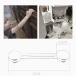 Kinder Schublade Anti-Öffnung Schranktür Kühlschrank Sicherheitsschloss, 10 PCS/Pack, Pair Lock 10 PCS/Pack, 5 PCS/Pack, Pair Lock 5 PCS/Pack, 5 PCS Transparent +5 Pair Lock – Bild 3