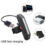 2 Stück LED wiederaufladbares Fahrrad-Warnstreifen-Rücklicht, OPP Red Light, OPP White Light, OPP Red&White Light, OPP Red&Blue Light – Bild 4