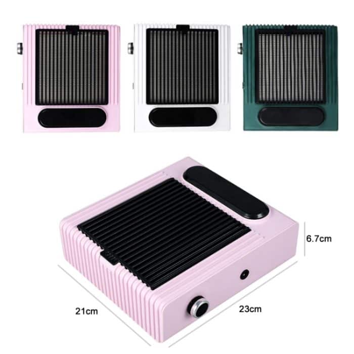 80 W Hochleistungs-Nagelstaubsauger mit einstellbarer Geschwindigkeit, US Plug (White), EU Plug (White), US Plug (Pink), EU Plug (Pink), US Plug (Green), EU Plug (Green) – Bild 2