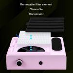 80 W Hochleistungs-Nagelstaubsauger mit einstellbarer Geschwindigkeit, US Plug (White), EU Plug (White), US Plug (Pink), EU Plug (Pink), US Plug (Green), EU Plug (Green) – Bild 3