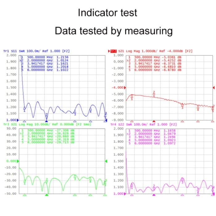 500~6000 MHz SMA 1 bis 3 Microstrip Power Splitter – Bild 4