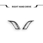 For BMW X1 F48/X2 F39 2pcs /Set Right-Hand Drive Dashboard Air Conditioner Air Vent Knob Sticker, Right-Hand Drive – Bild 2