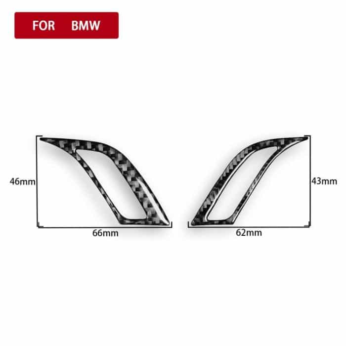 For BMW X1 F48/X2 F39 2pcs /Set Right-Hand Drive Dashboard Air Conditioner Air Vent Knob Sticker, Right-Hand Drive – Bild 3